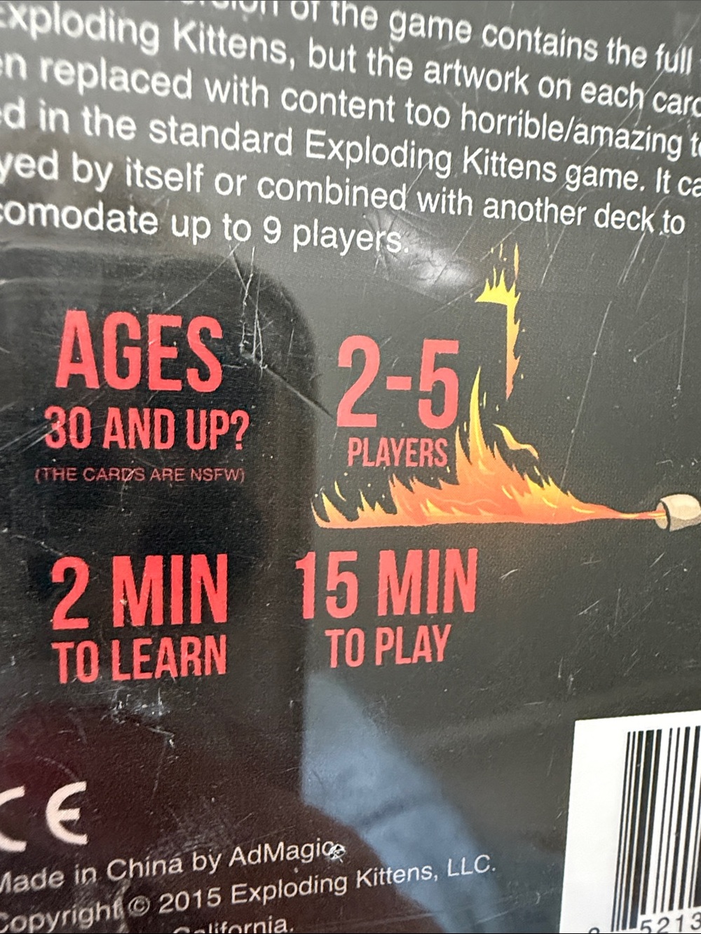 Exploding Kittens NSFW Card Game NWT - Picture 6 of 6